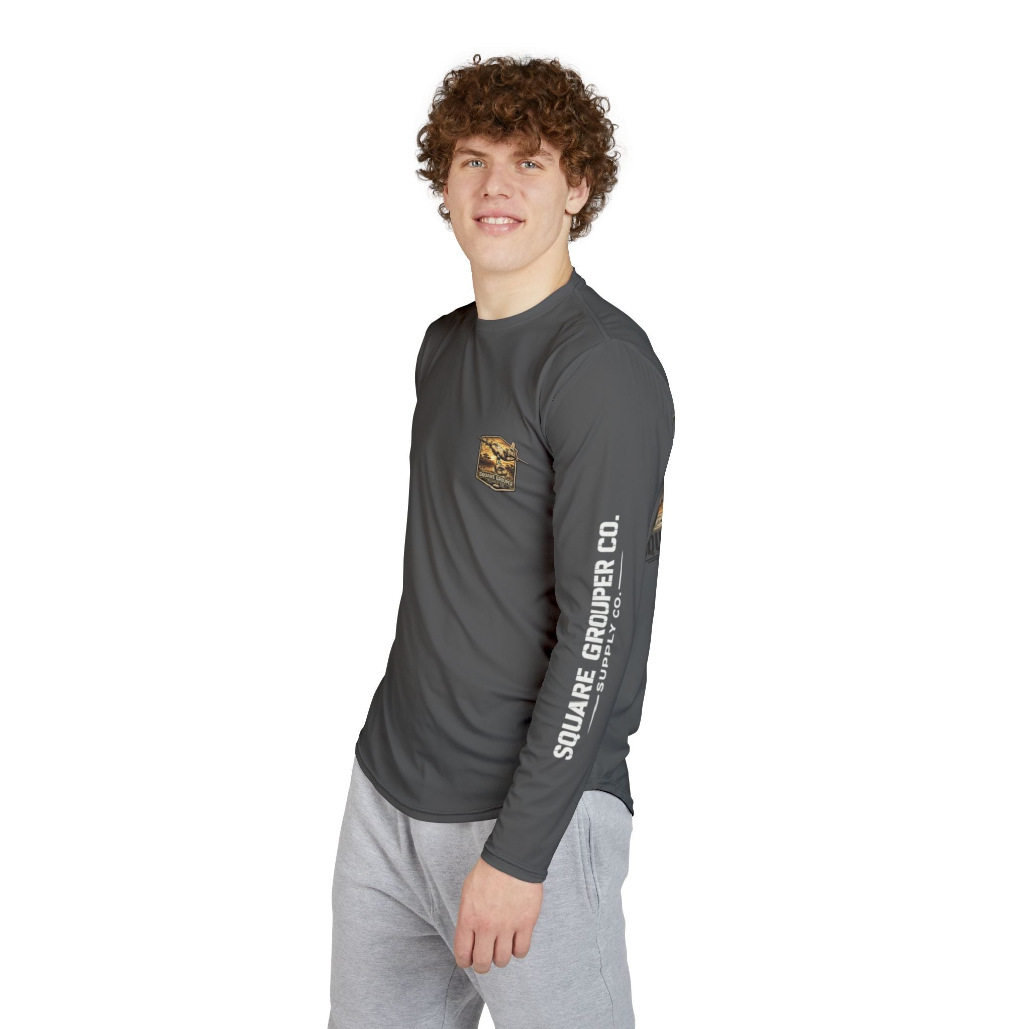 Men's UV Protection Long Sleeve Shirt (AOP)