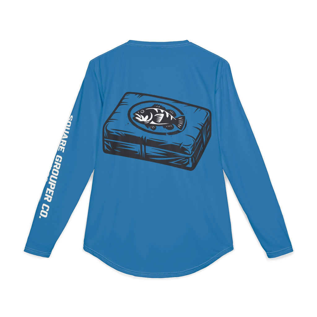 Fishing Grouper UV Long Sleeve Shirt - Sun Protection Performance Tee