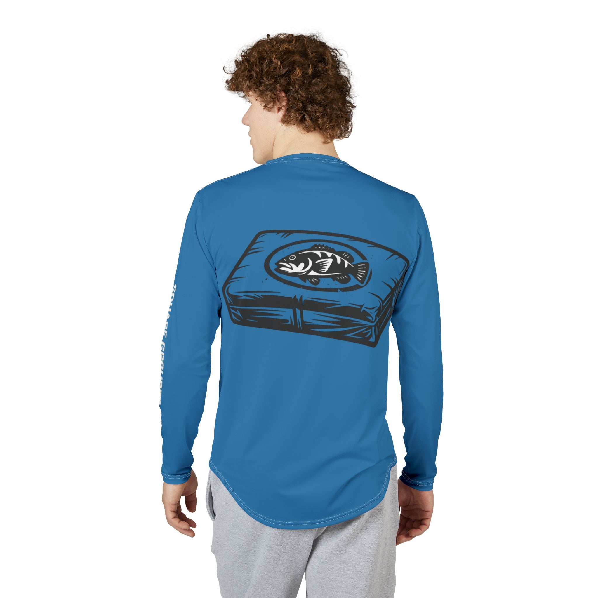 Fishing Grouper UV Long Sleeve Shirt - Sun Protection Performance Tee