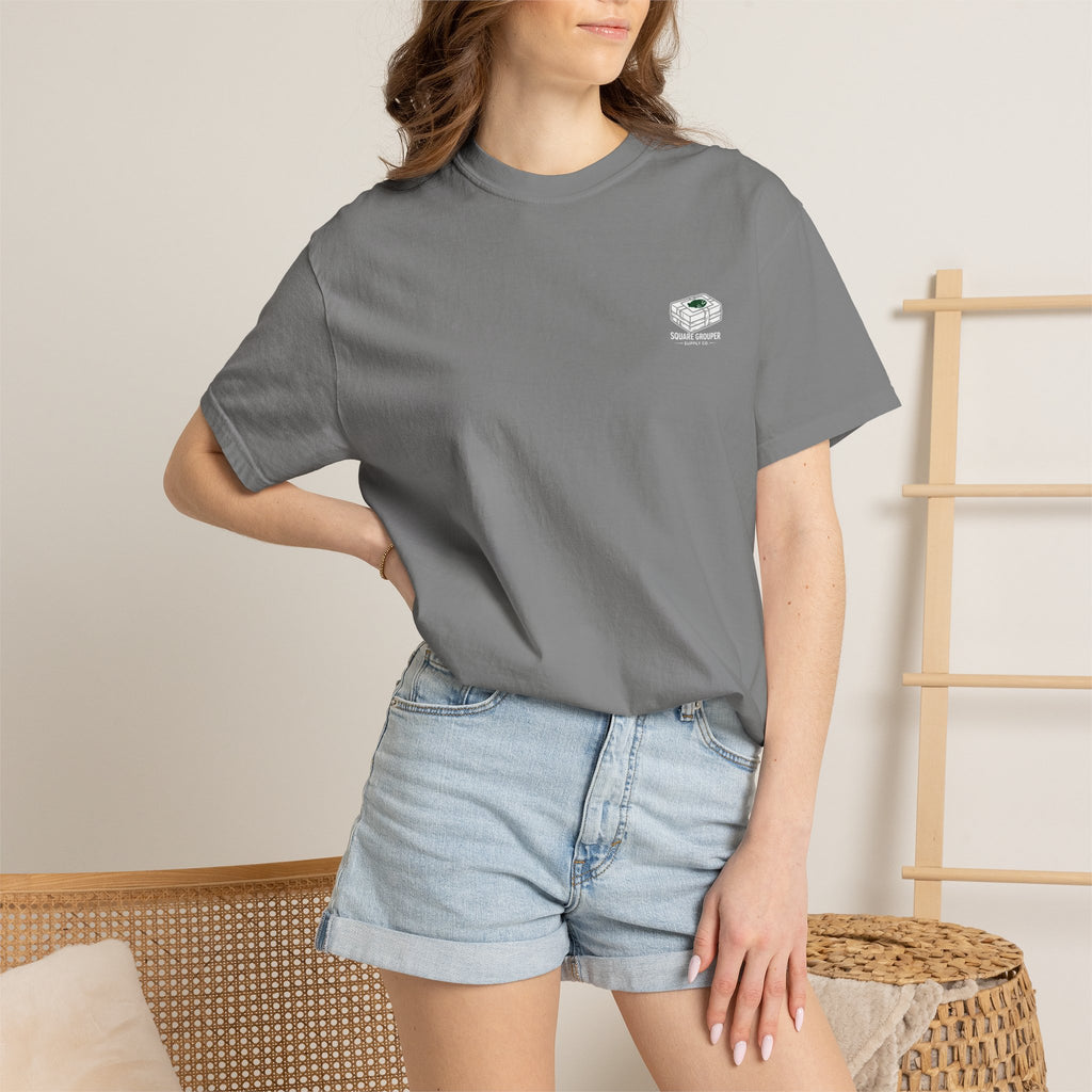 Original Square Grouper Graphic T-Shirt