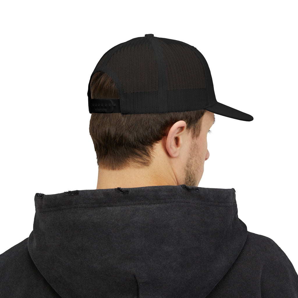 Trucker Cap - Square Grouper Supply Co. Fishing Logo Snapback