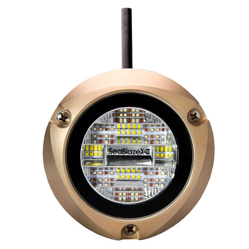 Lumitec Zambezi X2 Surface Mount Underwater Light  White  Blue 101708